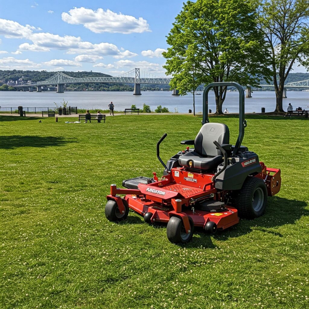Zero turn mower kingston point hudson river