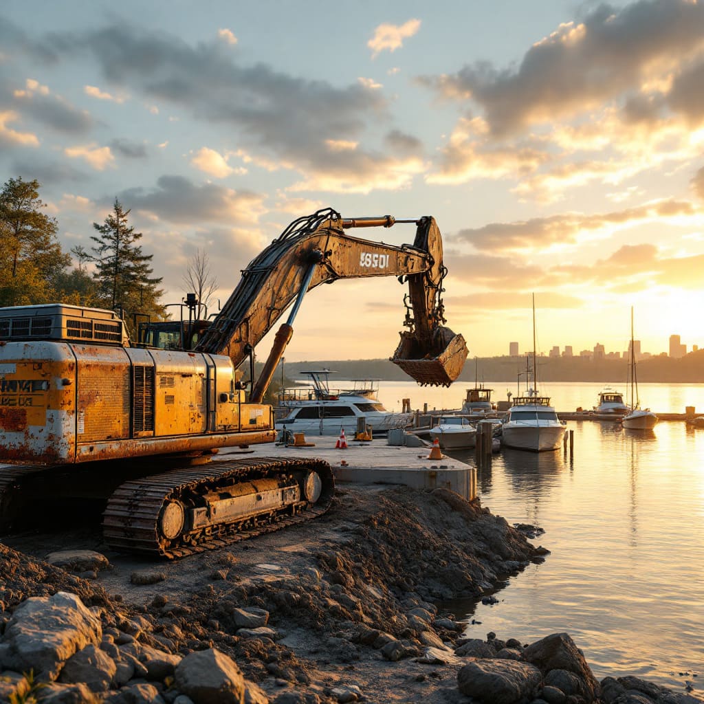 Excavator dutchmans landing catskill ny