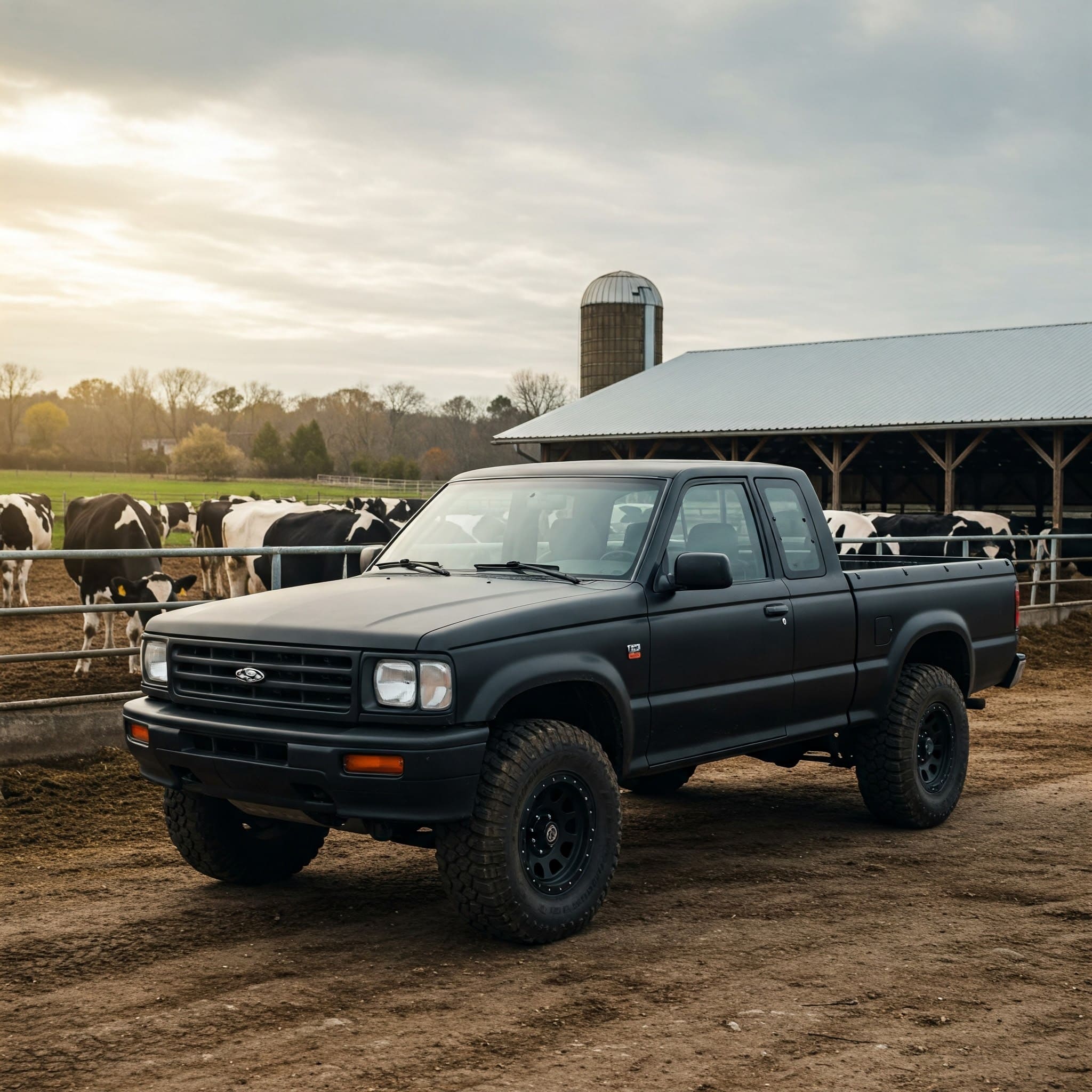 Black pickup truck dutchess county