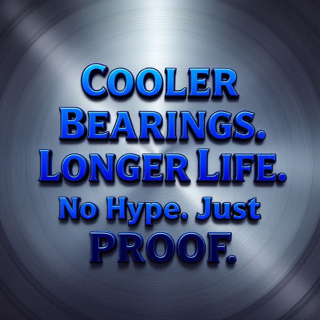 Cooler bearings longer life no hype just proof